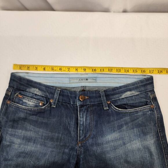 Joe’s Jeans Women’s 31 Bootcut Dark Wash Stretch Denim USA Made Mid Rise - Picture 3 of 9